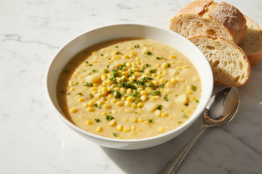 Corn Chowder (Freezer-Friendly) for Calm Weeknights