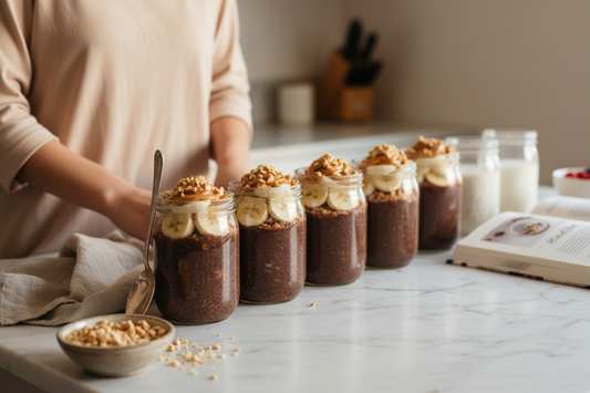 Chocolate Peanut Butter Chia Pudding — A Gentle Morning Ritual