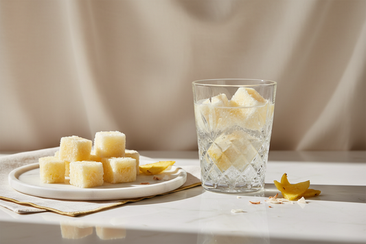 Coconut Pineapple cubes