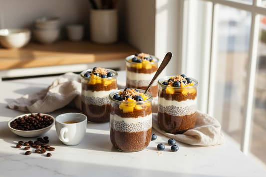 Coffee Chia Pudding — A Gentle Morning Ritual