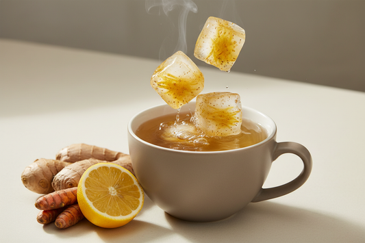 Ginger Turmeric Lemon Cubes