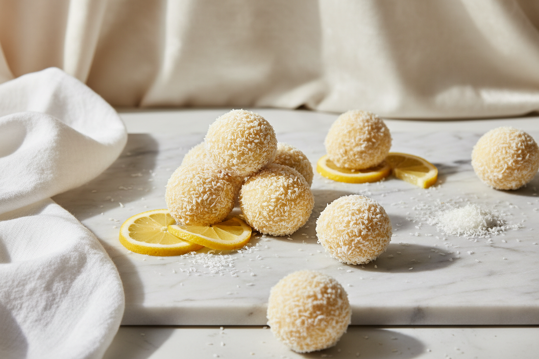 Lemon Coconut bites