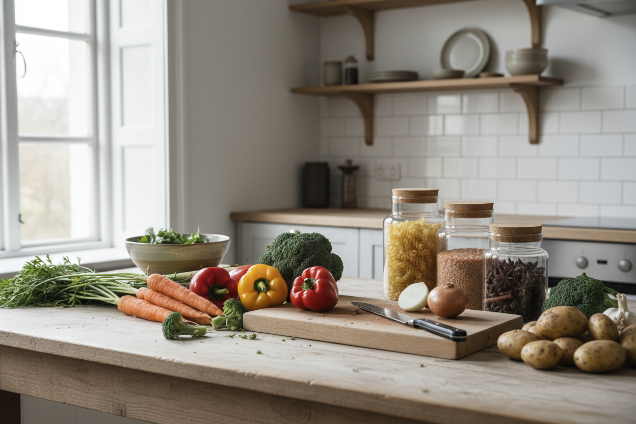 Kitchen Scene - Imperfect & Real